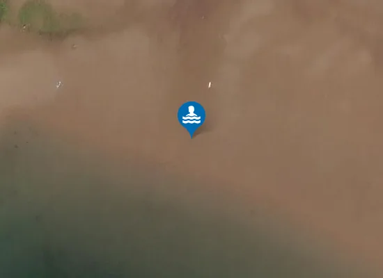 Satellite image of Kames Bay