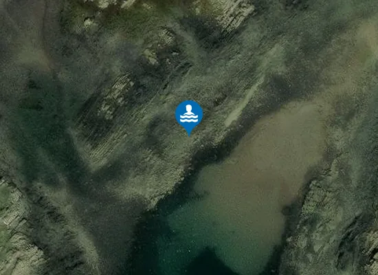 Satellite image of Castle Haven Bay
