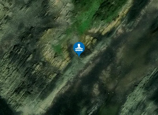 Satellite image of Kirkandrews Bay