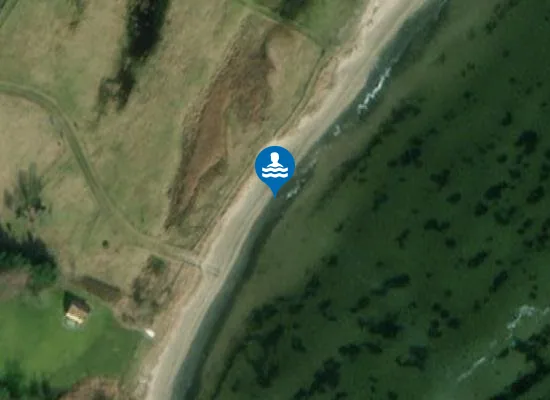 Satellite image of LOVNS STRAND