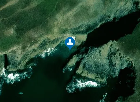 Satellite image of Mackerel Cove