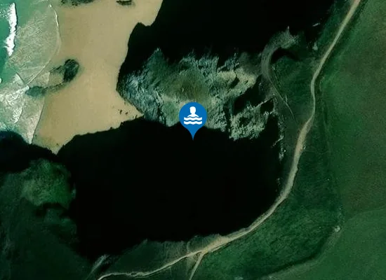Satellite image of High Cove