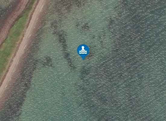Satellite image of Mill Sand