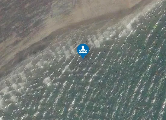 Satellite image of Middleton Beach
