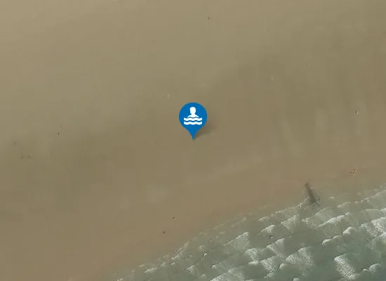 Satellite image of Nicholaston Beach