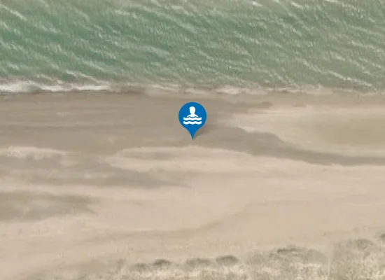 Satellite image of SVINKLØV STRAND