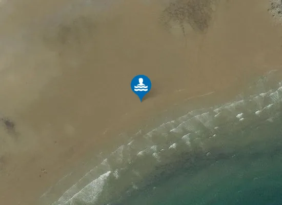 Satellite image of Pwlldu