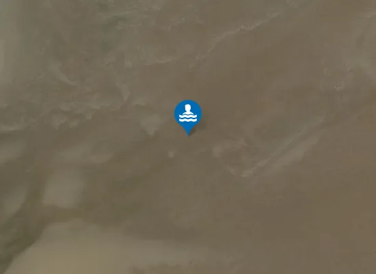 Satellite image of Swansea Beach