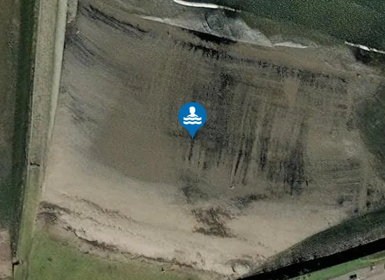 Satellite image of Wardie Bay Beach