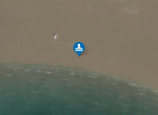 Satellite image of Coney Beach