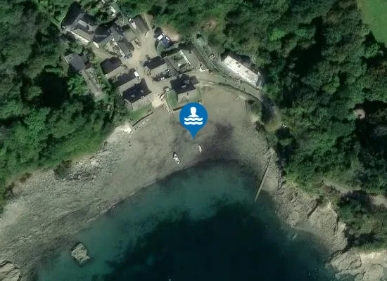 Satellite image of Durgan (tidal area)