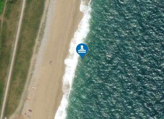 Satellite image of Beesands