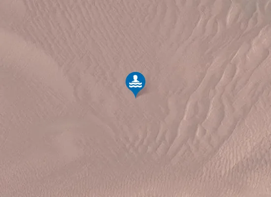 Satellite image of Sandeel Beds