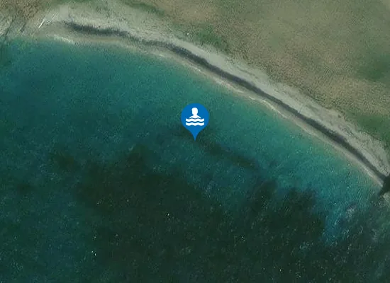 Satellite image of South Sands