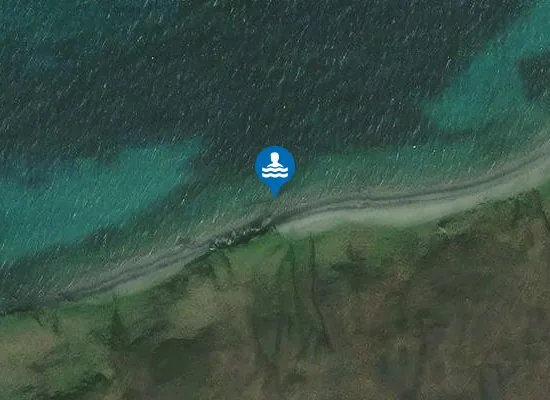 Satellite image of West Beach