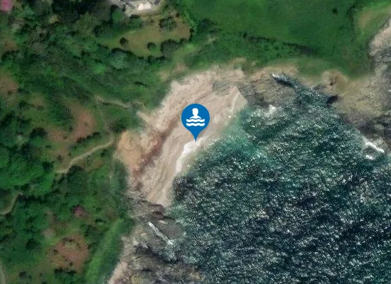 Satellite image of Woodcombe Sand