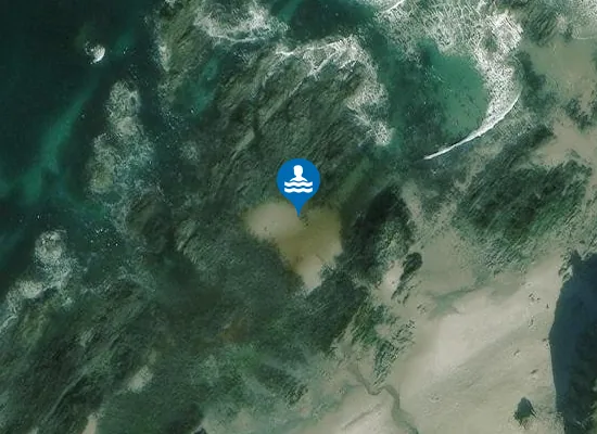 Satellite image of Traigh a' Mhiadair