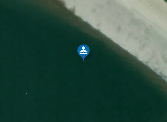 Satellite image of Pebble Beach