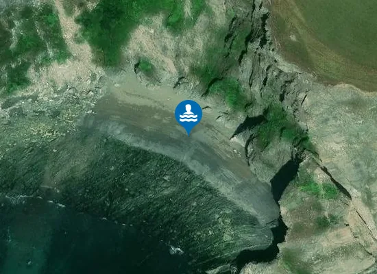 Satellite image of Hoist Beach