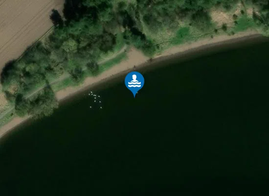 Satellite image of Burleigh Sands