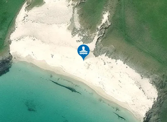 Satellite image of Meal Beach