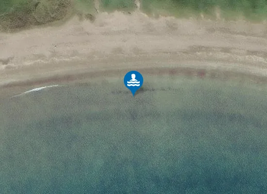 Satellite image of Kirk Sand