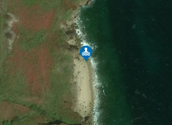 Satellite image of Quarry Beach