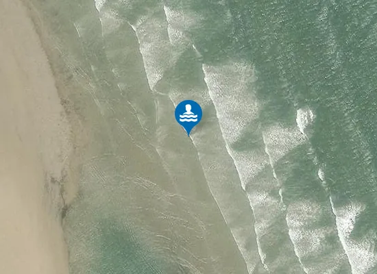 Satellite image of North Beach