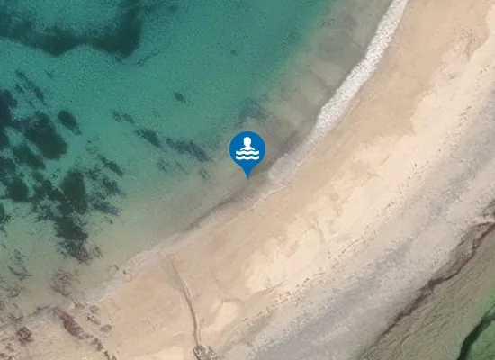 Satellite image of Tràigh Chrois