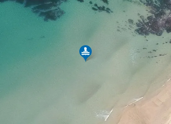 Satellite image of Tràigh Shuaineaboist