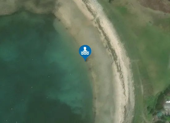 Satellite image of Periglis Beach
