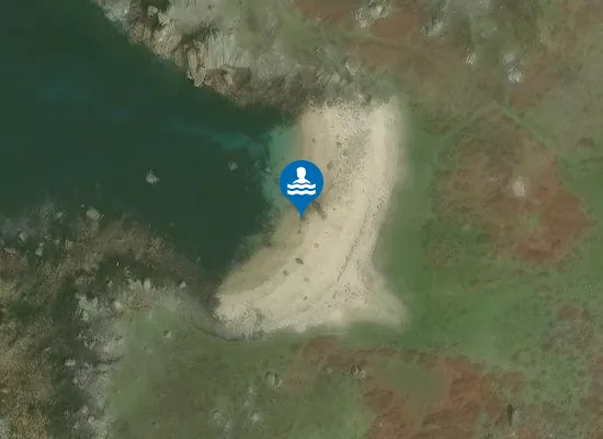 Satellite image of Porth Askin