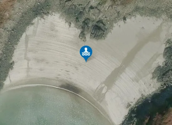 Satellite image of Port an t-Slaoichain