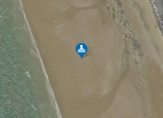 Satellite image of Margam Sands