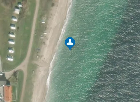 Satellite image of RUGÅRD STRAND