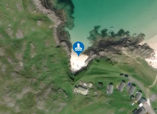 Satellite image of Sinky Sands