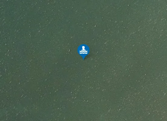 Satellite image of Little Gruinard Beach