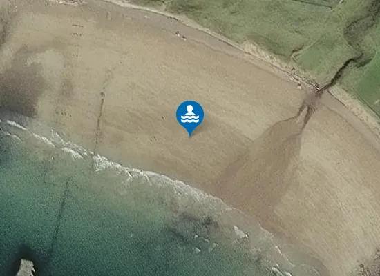 Satellite image of Gainmheach Mhòr