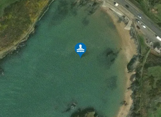Satellite image of Porth Dafarch