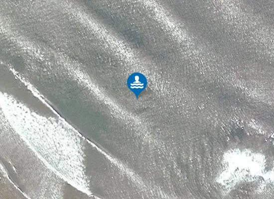 Satellite image of Ravensheugh Sands