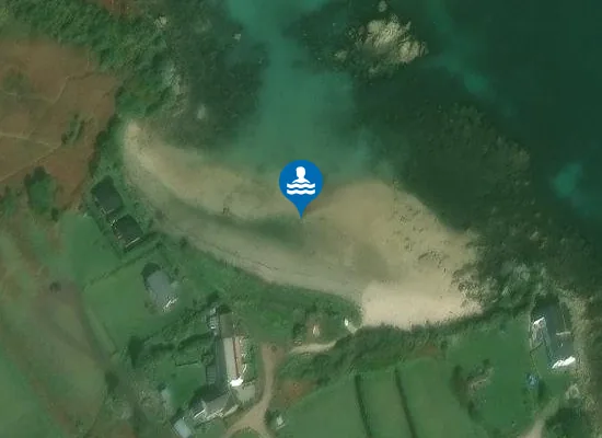 Satellite image of Kitchen Porth