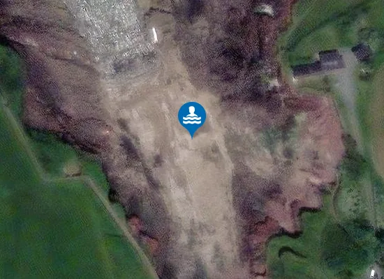 Satellite image of St Brides Haven