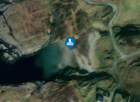 Satellite image of Port bhaigh