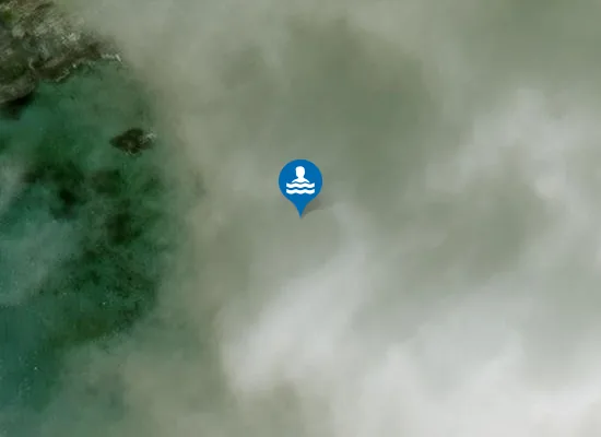 Satellite image of Tràigh Bhàn