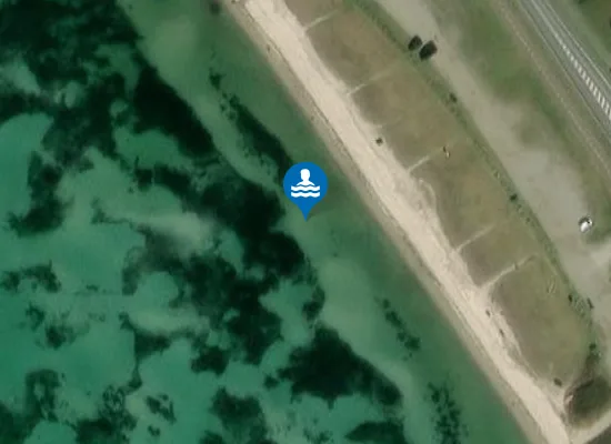 Satellite image of VIBÆK STRAND