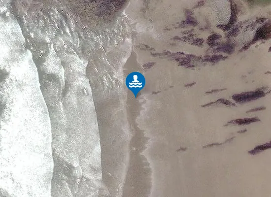 Satellite image of Traeth Llyfn
