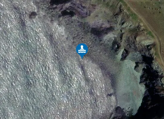 Satellite image of Pwll Whiting