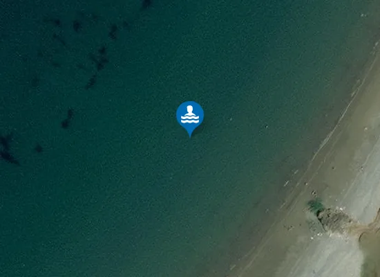 Satellite image of Abermawr