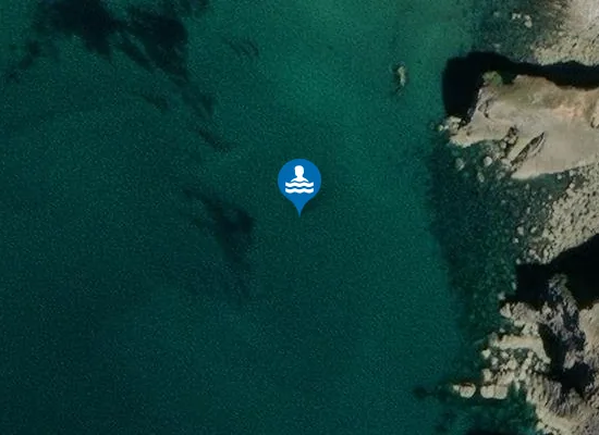 Satellite image of Bullslaughter Bay