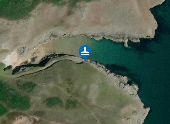 Satellite image of New Quay